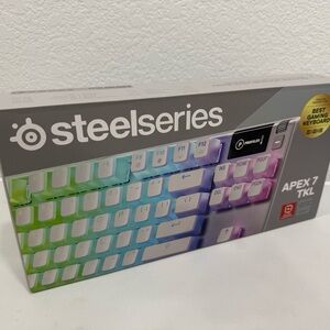 SteelSeries Apex 7 TKL ghost Gaming Keyboard